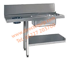 DC PWTS Pre Wash Table with Scrape Ring